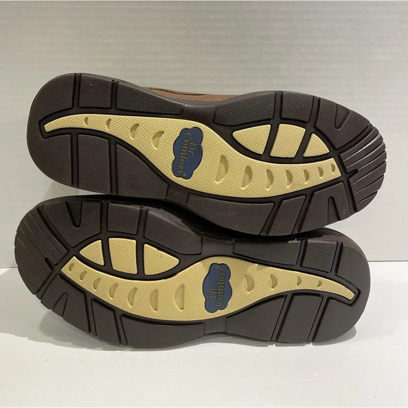 Dr. Comfort STK #6020 William Chestnut Easy Closure Shoes Men’s Size 9 1/2 W NIB - Picture 5 of 7